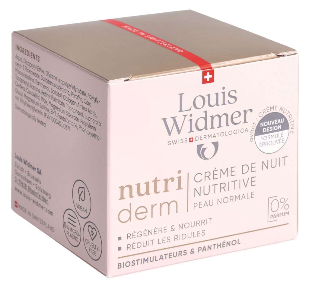 WIDMER Nutriderm crème nuit nutritive s parf 50 ml