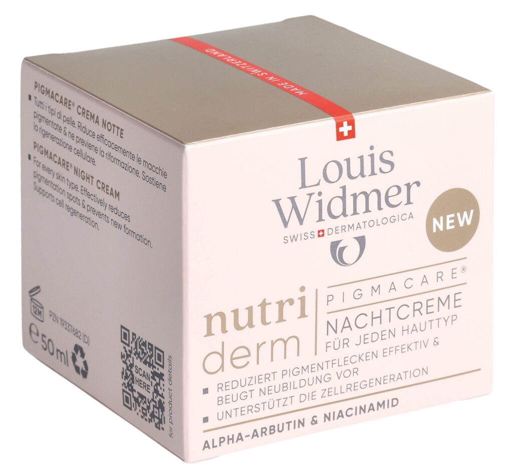 WIDMER Nutriderm Pigmacare crème nuit parf 50 ml