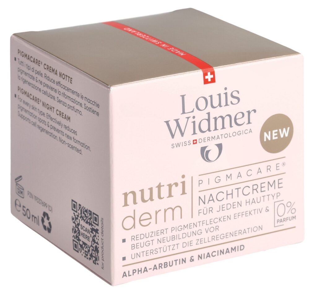 WIDMER Nutriderm Pigmacare crème nuit s parf 50 ml