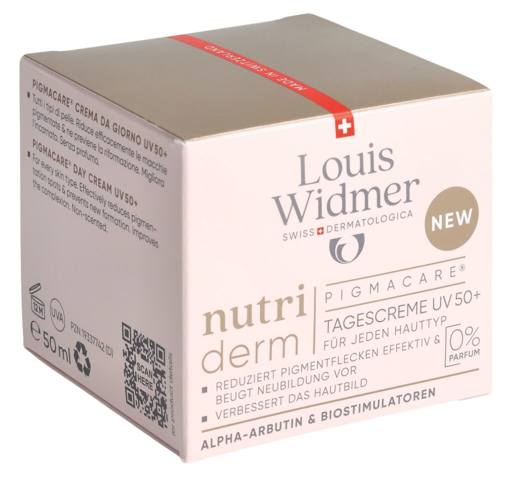 WIDMER Nutriderm Pigmacare cr jour UV50 s pa 50 ml