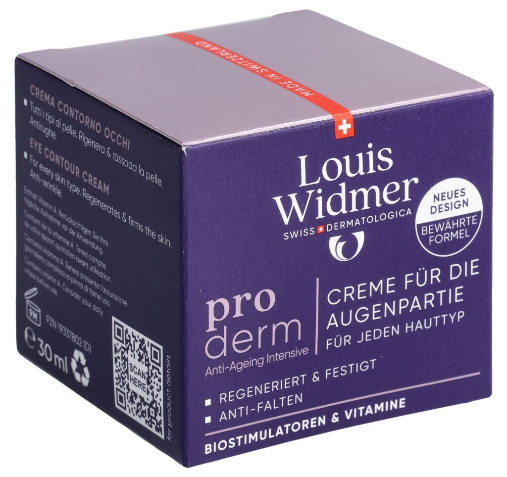 WIDMER Proderm crème contour yeux parf 30 ml