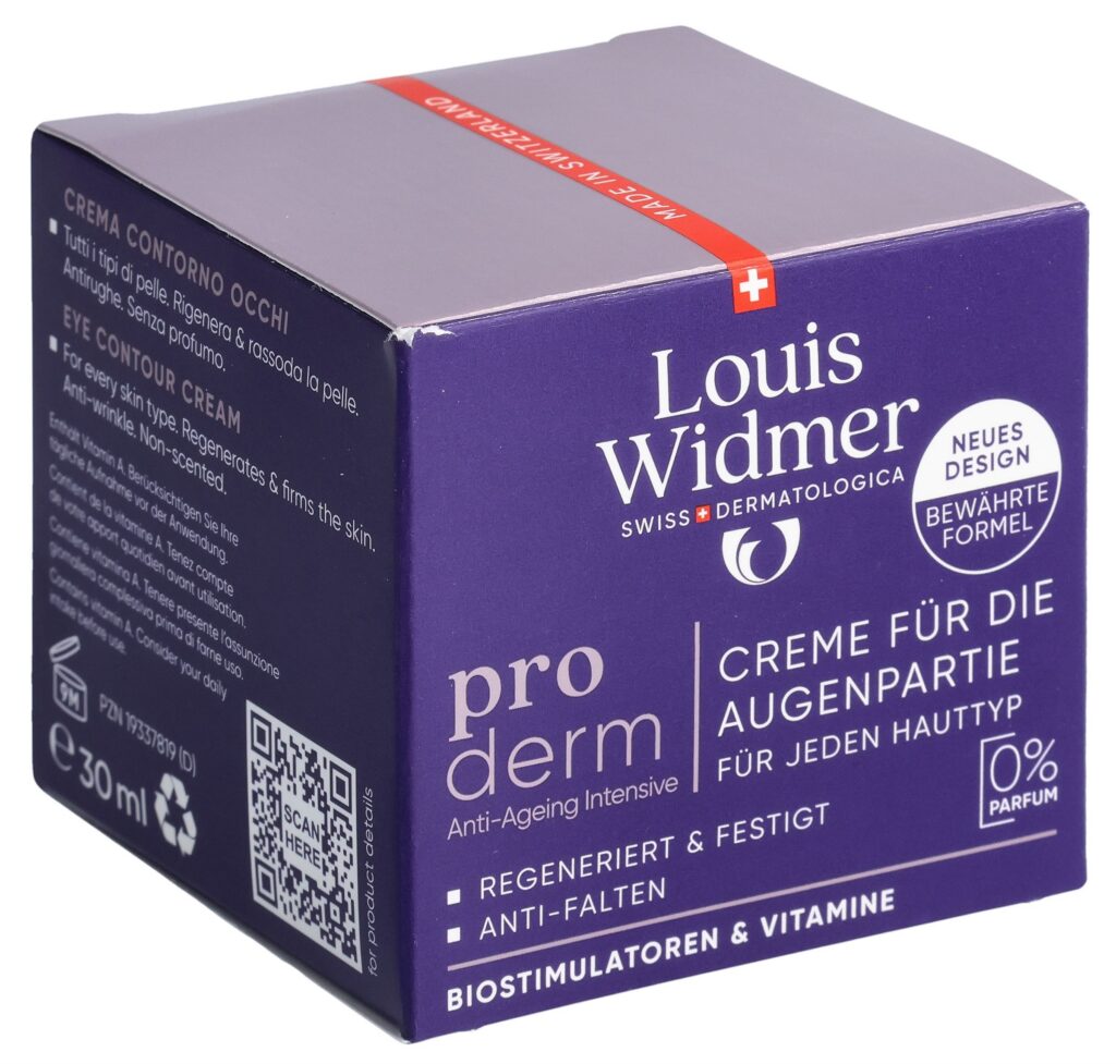 WIDMER Proderm crème contour yeux s parf 30 ml