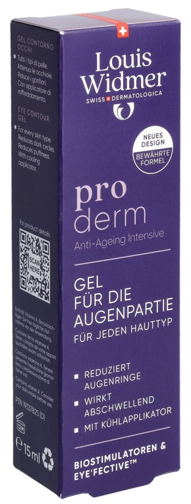 WIDMER Proderm gel contour yeux parf 15 ml