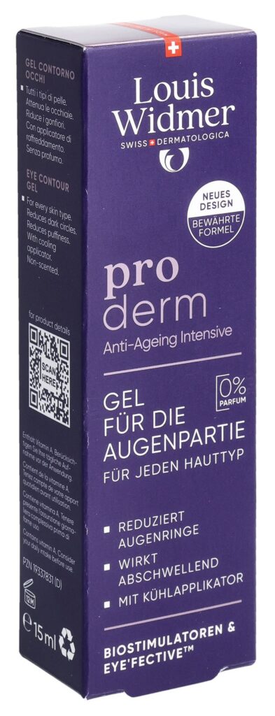 WIDMER Proderm gel contour yeux s parf 15 ml