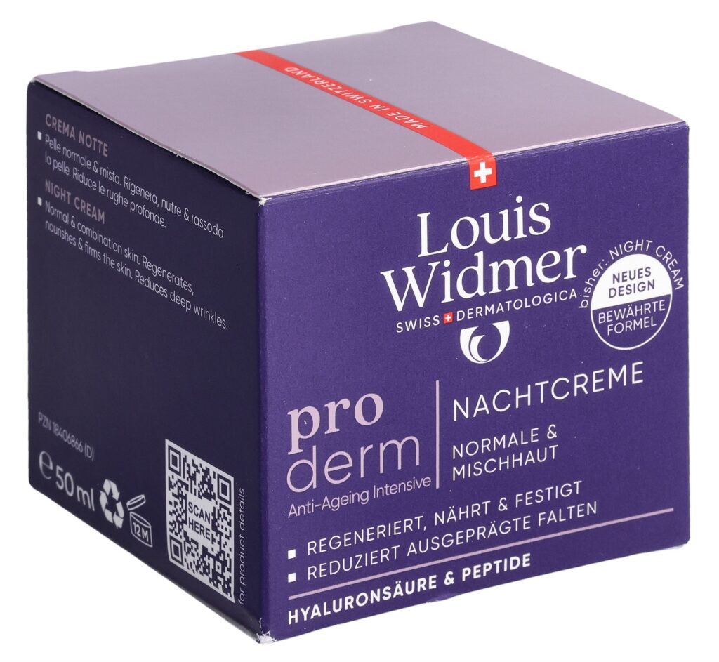 WIDMER Proderm crème nuit parf 50 ml
