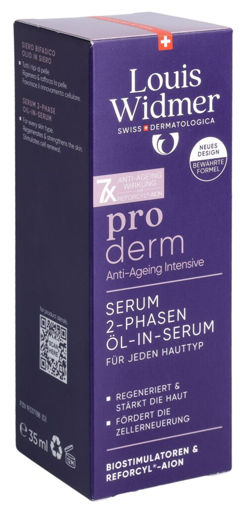 WIDMER Proderm sérum 2-phas huile sérum parf 35 ml