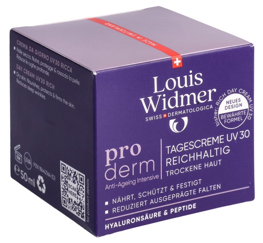 WIDMER Proderm crème jour UV30 riche parf 50 ml