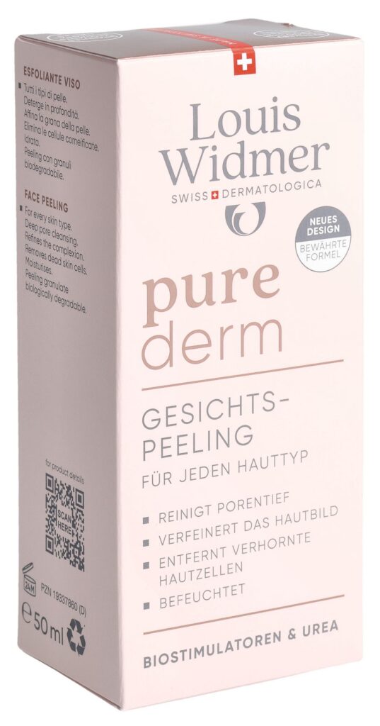 WIDMER Purederm exfoliant visage parf 50 ml