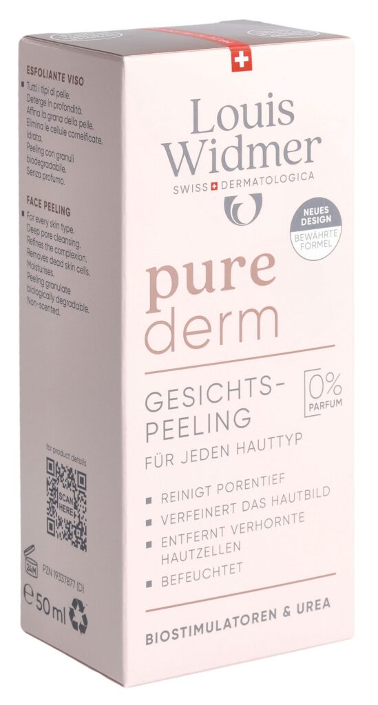 WIDMER Purederm exfoliant visage s parf 50 ml