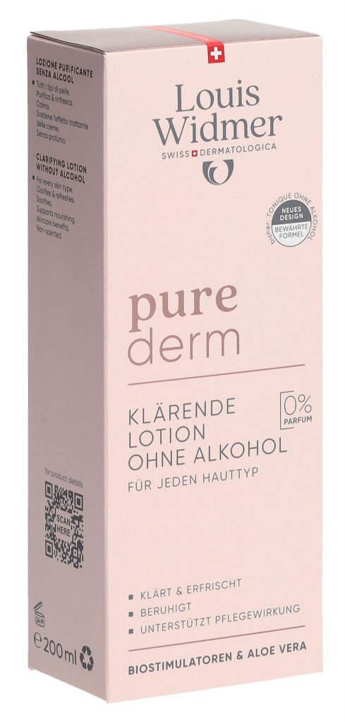 WIDMER Purederm lot nettoy s alc s parf 200 ml
