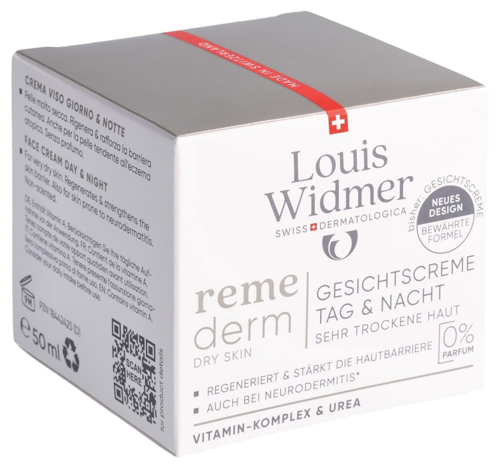 WIDMER Remederm crème visa jour nuit s parf 50 ml