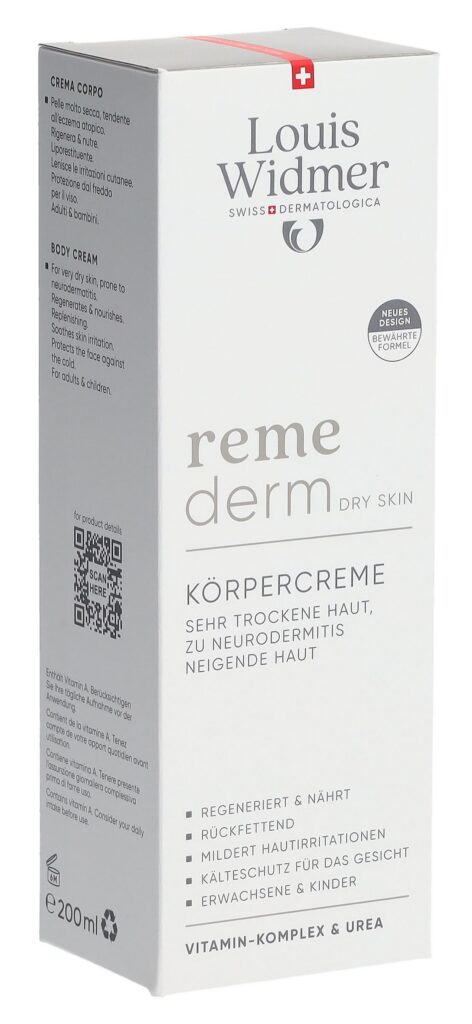 WIDMER Remederm crème pour le corps parf 200 ml