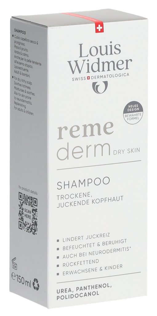WIDMER Remederm shampooing parf 150 ml