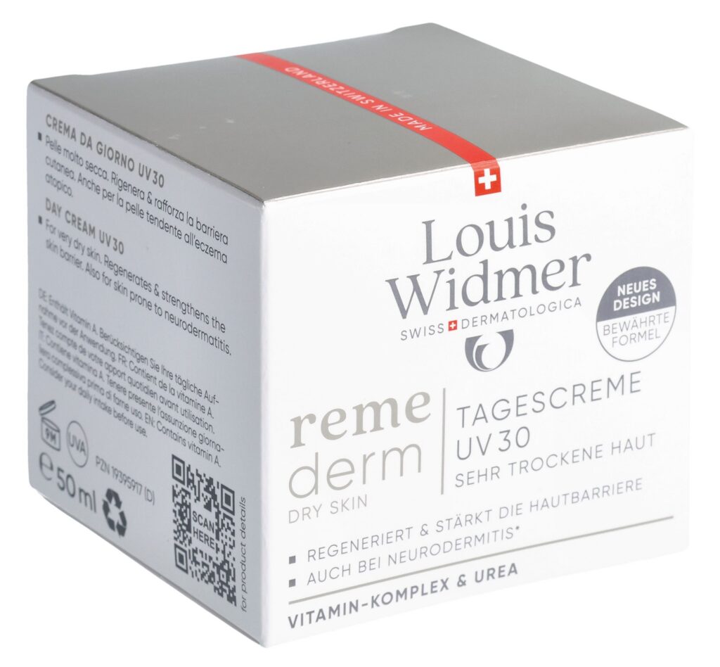 WIDMER Remederm crème jour UV30 parf 50 ml