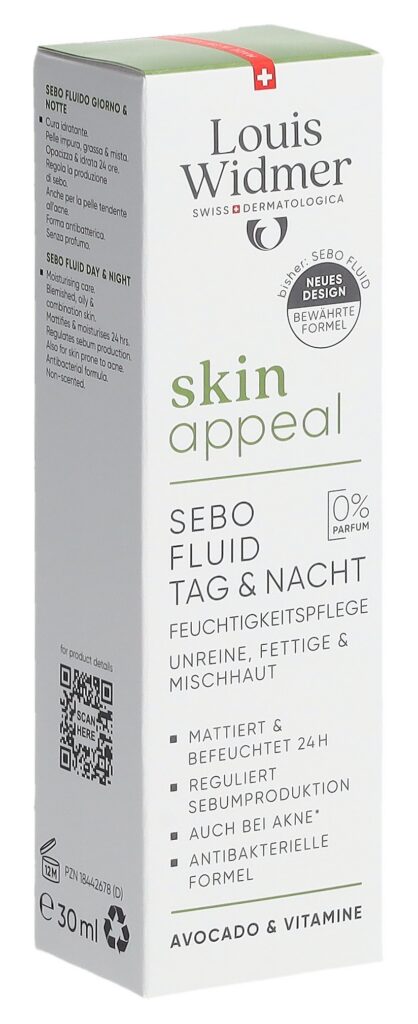 WIDMER Skin Appeal sebo fluide journuit 30 ml