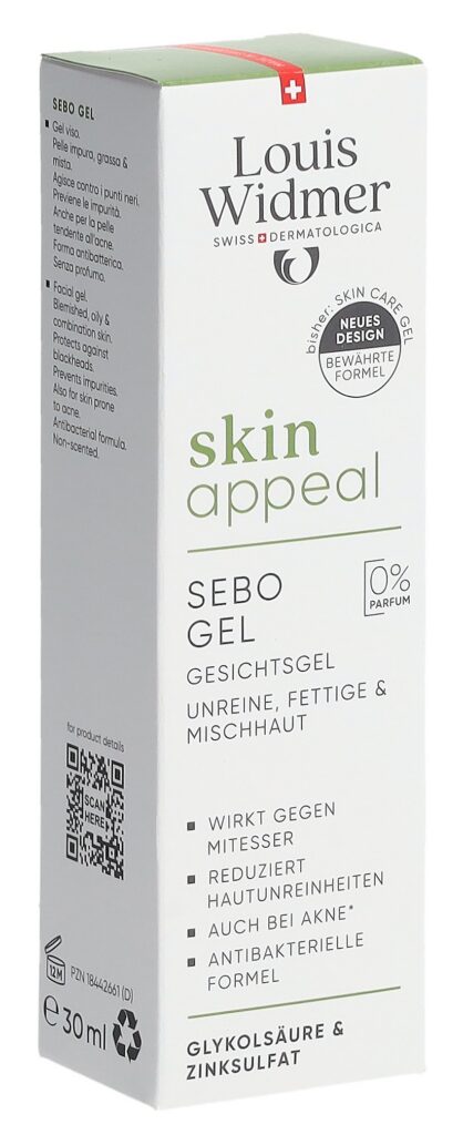 WIDMER Skin Appeal sebo gel 30 ml