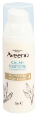 AVEENO Calm+Restore cr nuit réhydrat avoine 50 ml