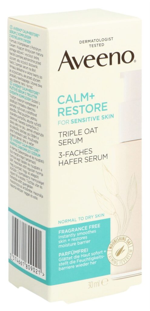 AVEENO Calm+Restore sérum triple avoine 30 ml