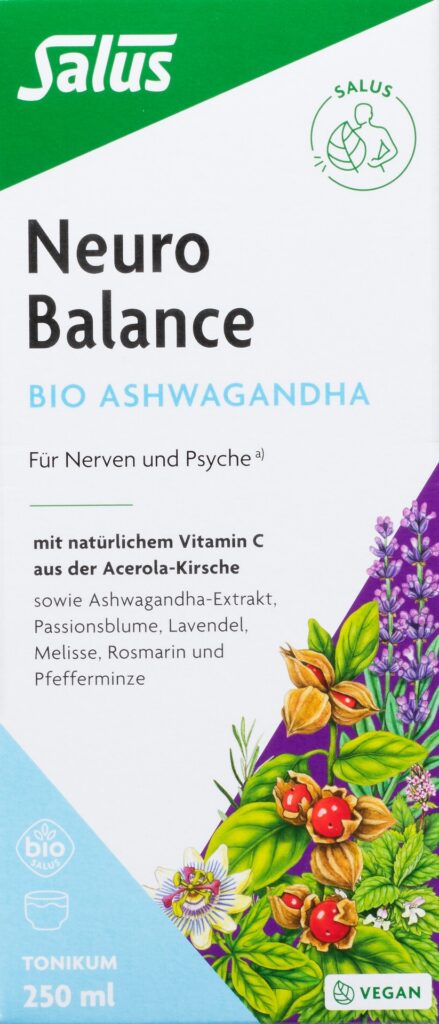 SALUS Neuro Balance ashwagandha toniq 250 ml