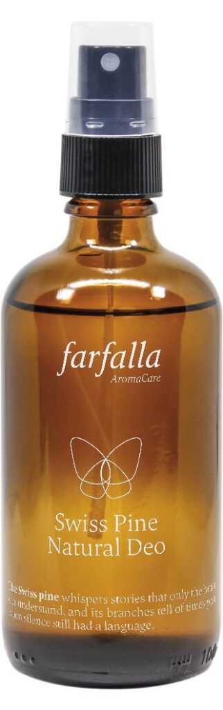 FARFALLA Swiss Pine Natural Deo 100 ml