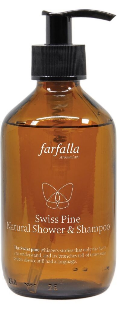 FARFALLA Swiss Pine Natural Shower&Shamp tb 250 ml