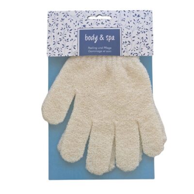 HERBA Body & Spa gants exfoliants beige