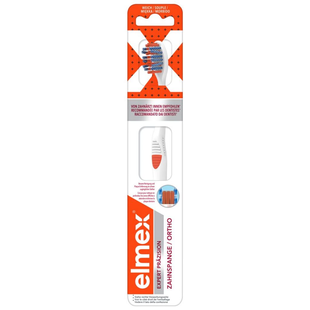ELMEX EXP PRÉCISION Ortho brosse dents