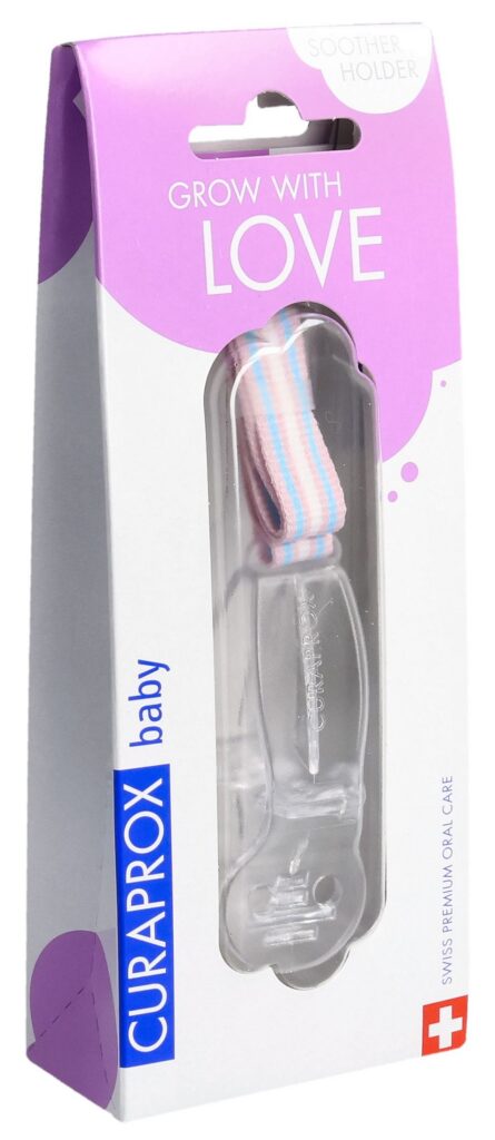 CURAPROX attache sucette transparente