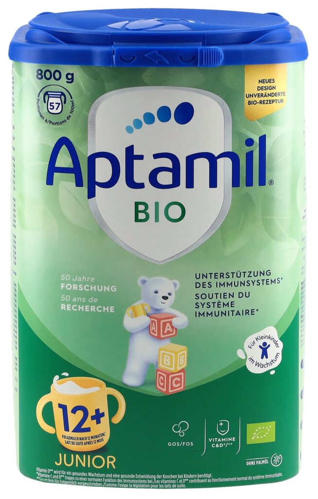 APTAMIL BIO Junior 12+ (nouveau) bte 800 g