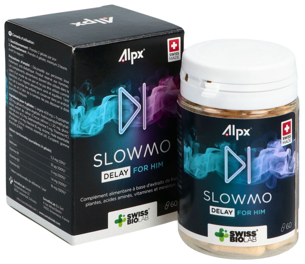 ALPX SLOWMO caps bte 60 pce