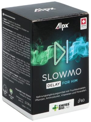 ALPX SLOWMO caps bte 60 pce