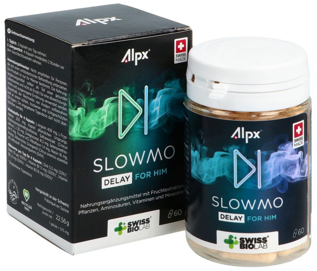 ALPX SLOWMO caps bte 60 pce