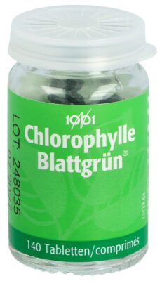 CHLOROPHYLLE 1001 cpr pell fl verre 140 pce