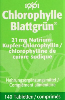CHLOROPHYLLE 1001 cpr pell fl verre 140 pce