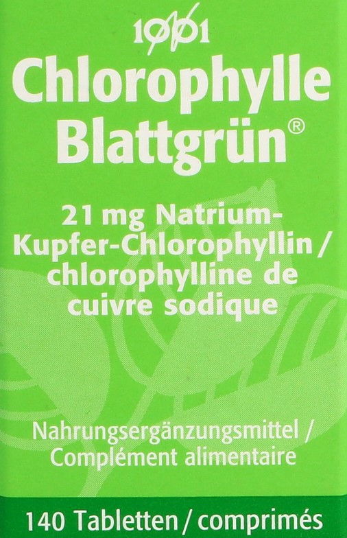 CHLOROPHYLLE 1001 cpr pell fl verre 140 pce