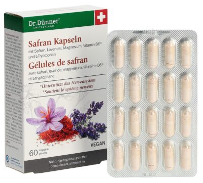 DÜNNER safran caps 60 pce