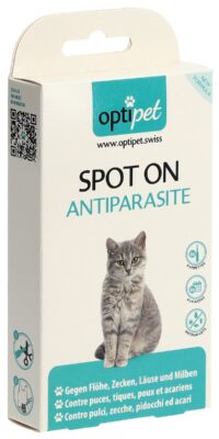 OPTIPET Spot On Antiparasite chats 6 x 1 ml