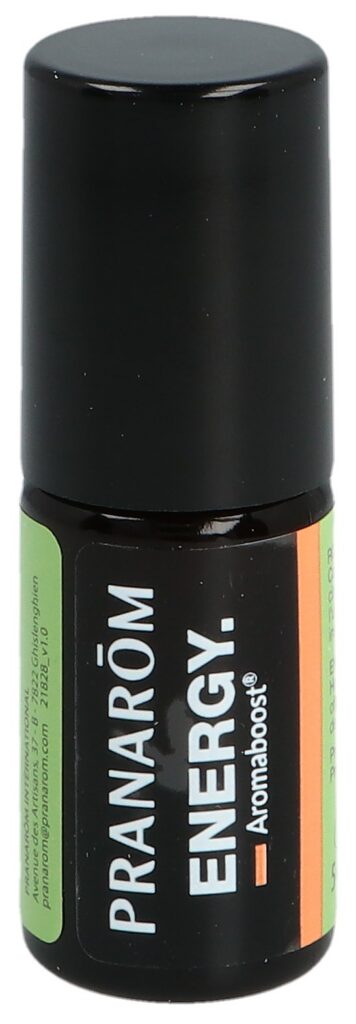 PRANAROM Aromaboost roll-on Energy bio 5 ml