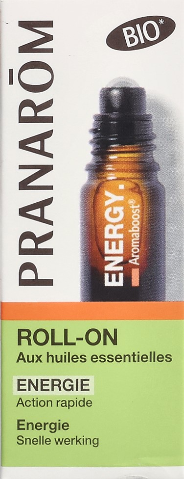 PRANAROM Aromaboost roll-on Energy bio 5 ml