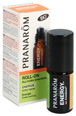 PRANAROM Aromaboost roll-on Energy bio 5 ml