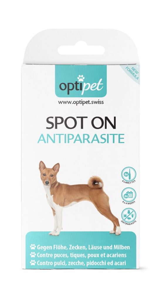 OPTIPET Spot On Antiparasite chiens 6 x 1.5 ml