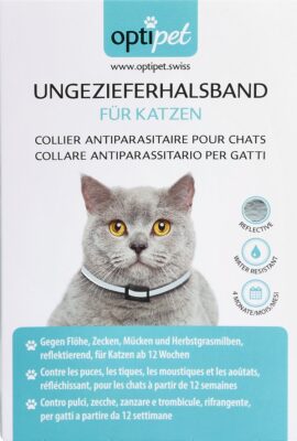 OPTIPET collier antiparasitaire chats réfléchis