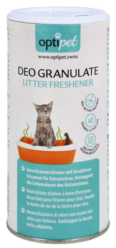 OPTIPET Deo Granulate Litter Freshener bte 400 g