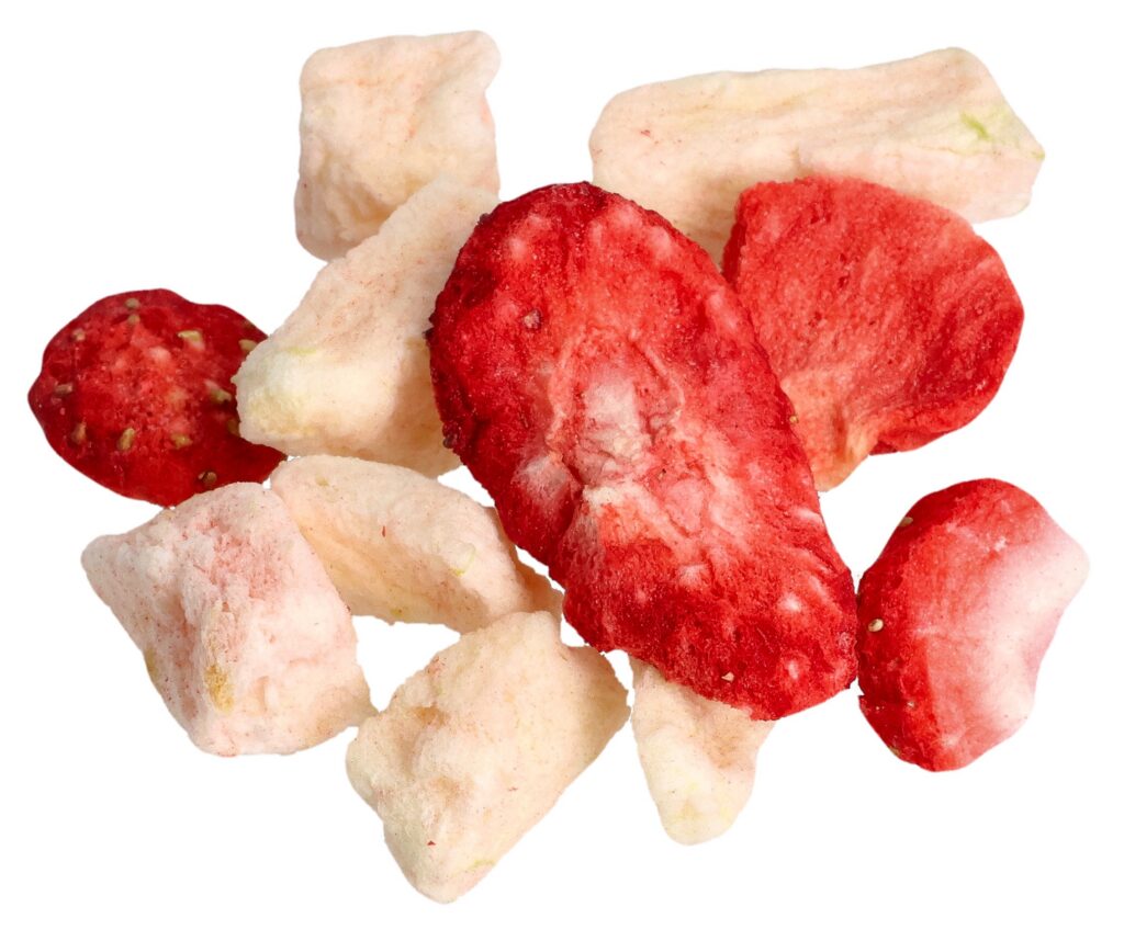 FRUCHTBAR fruits croquants bio frai pom sach 15 g