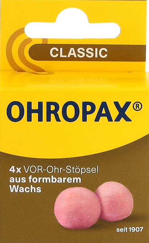 OHROPAX sourdines Classic 4 pce