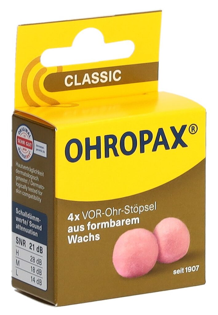 OHROPAX sourdines Classic 4 pce