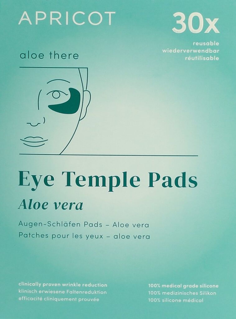 APRICOT pad tempes réutil aloe there 2 pce