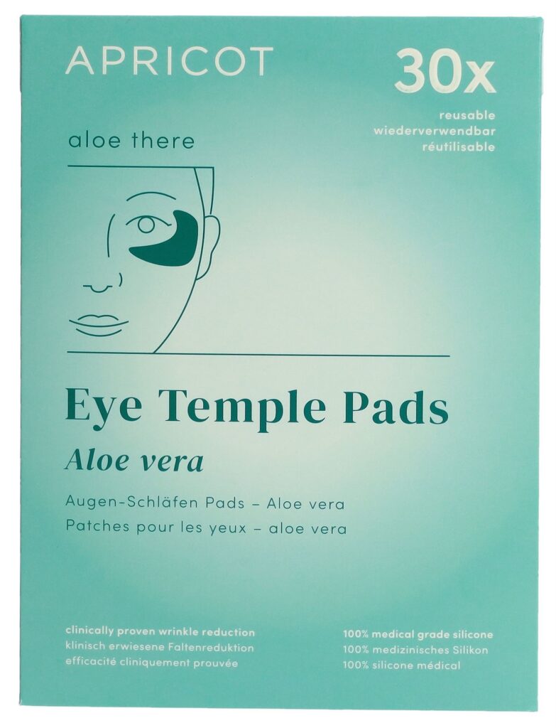 APRICOT pad tempes réutil aloe there 2 pce