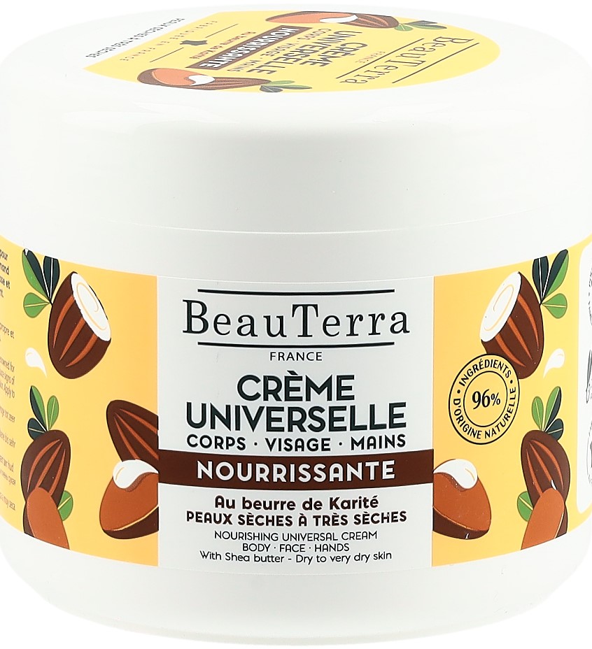 BEAUTERRA cr universelle nourr beurre kari 400 ml
