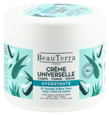 BEAUTERRA cr universelle hydrat aloé vera 400 ml